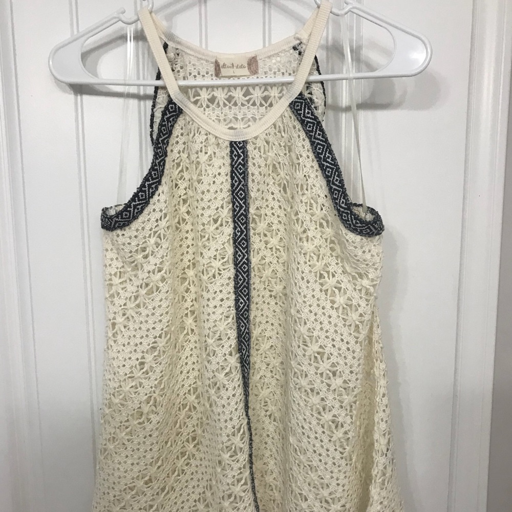 Cute crotchet tank
